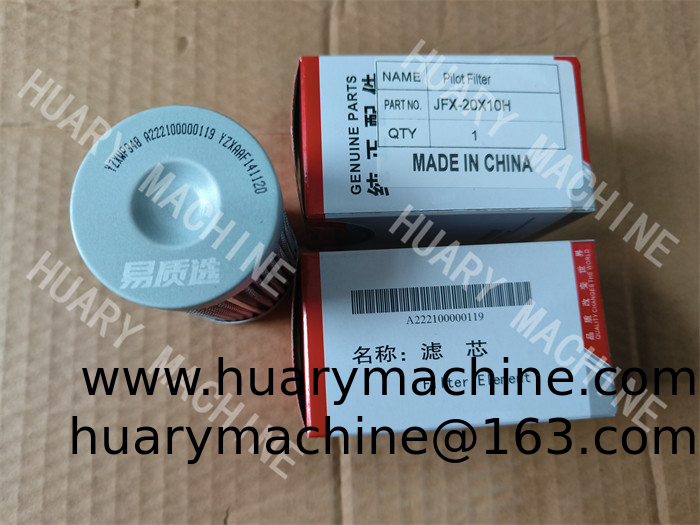 SANY EXCAVATOR PARTS, A222100000119 JFX-20X10H PILOT FILTER